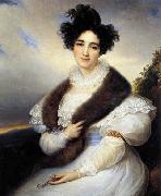 Portrait of Marie J. Lafont-Porcher, KINSOEN, Francois Joseph